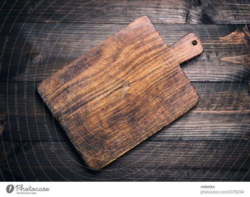 dark wood chopping board
