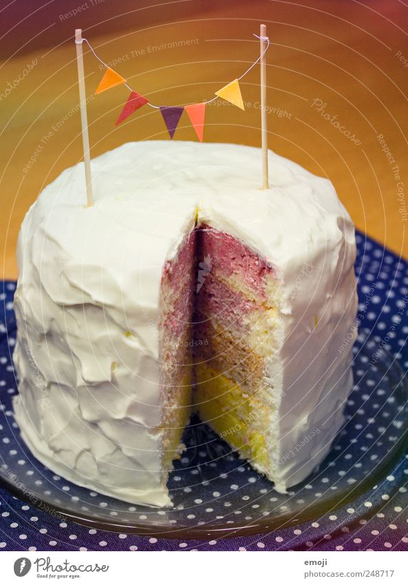 rainbow cake III Cake Dessert Banquet Delicious Prismatic colors Gateau Birthday Birthday cake Childrens birthsday Flag Cream Cream gateau Colour photo