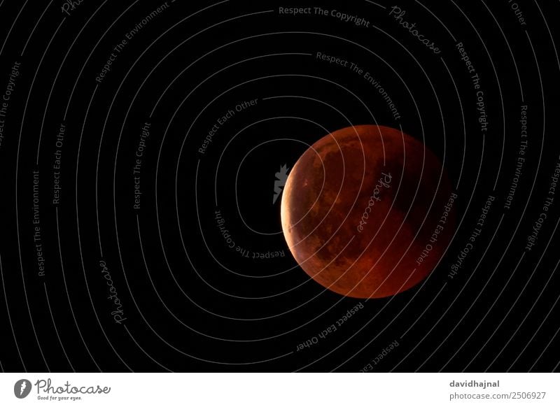 Lunar Eclipse 27 July 2018: The End Trip Adventure Far-off places Freedom Telescope Technology Science & Research Astronomy Environment Nature Sky Sky only