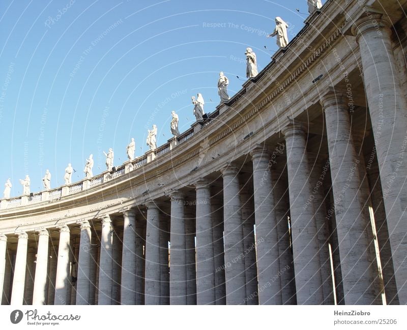 Columns at St. Peter's Square/Rome Peter's square Architecture pope Religion and faith