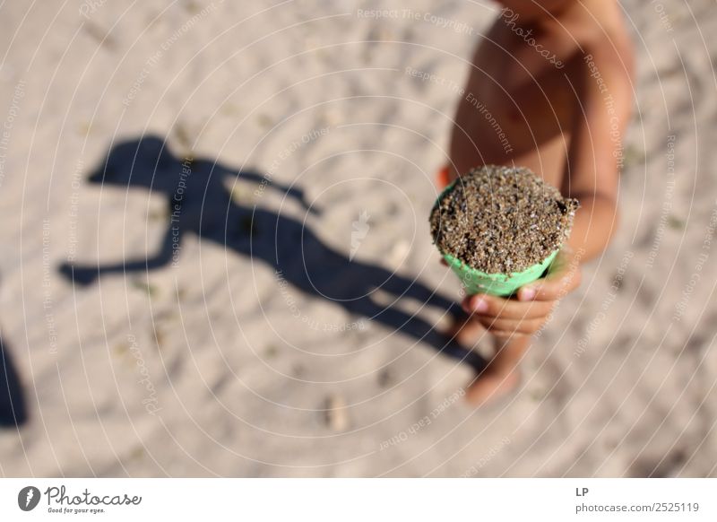 sand and shadow Lifestyle Leisure and hobbies Playing Children's game Vacation & Travel Summer vacation Sun Sunbathing Beach Human being Emotions Moody Joy