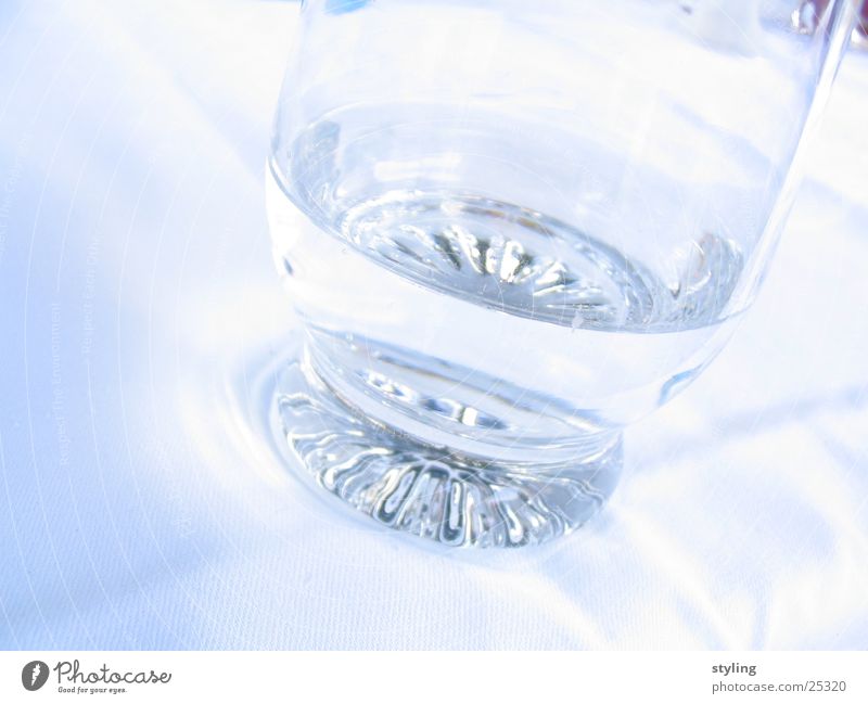 Water in the glass Cold White Alcoholic drinks Glass Clarity Bright Blue Light (Natural Phenomenon)