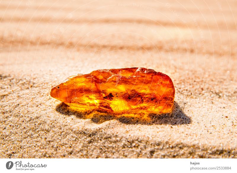 Amber at the Baltic Sea beach Beach Nature Sand Ornament Bright Beautiful Yellow Illuminate Resin Mystic curative warm medical science Hildegard von Bingen