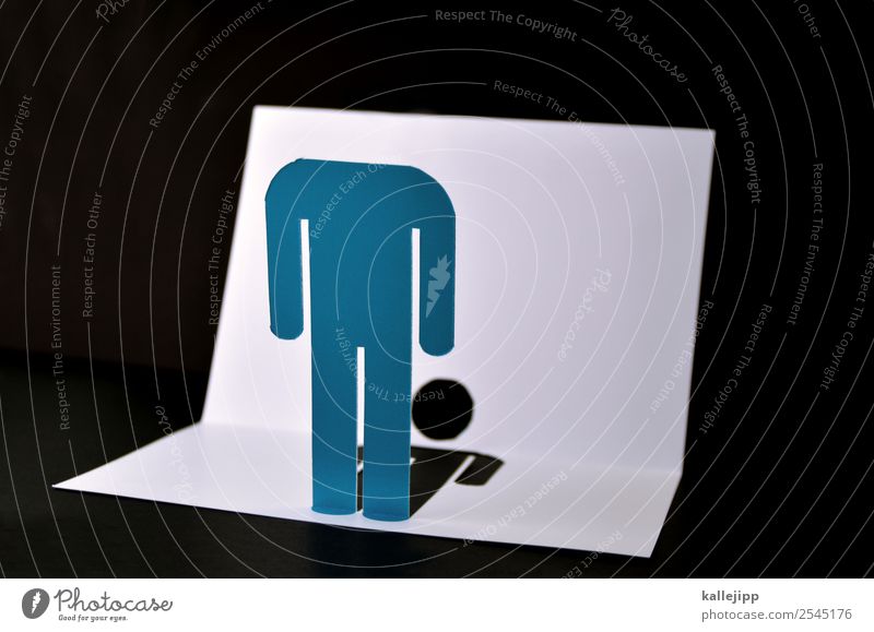 alternative for fools Human being Masculine Head 1 Sign Signs and labeling Signage Warning sign Stand Headless Doofus Stupid Pictogram Paper Icon Intellect