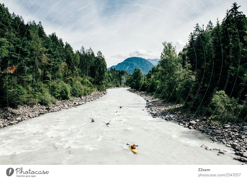 Canyoning in the Pitztal Valley Lifestyle Leisure and hobbies Vacation & Travel Adventure Summer vacation Mountain canyoning Canoeing Whitewater Nature