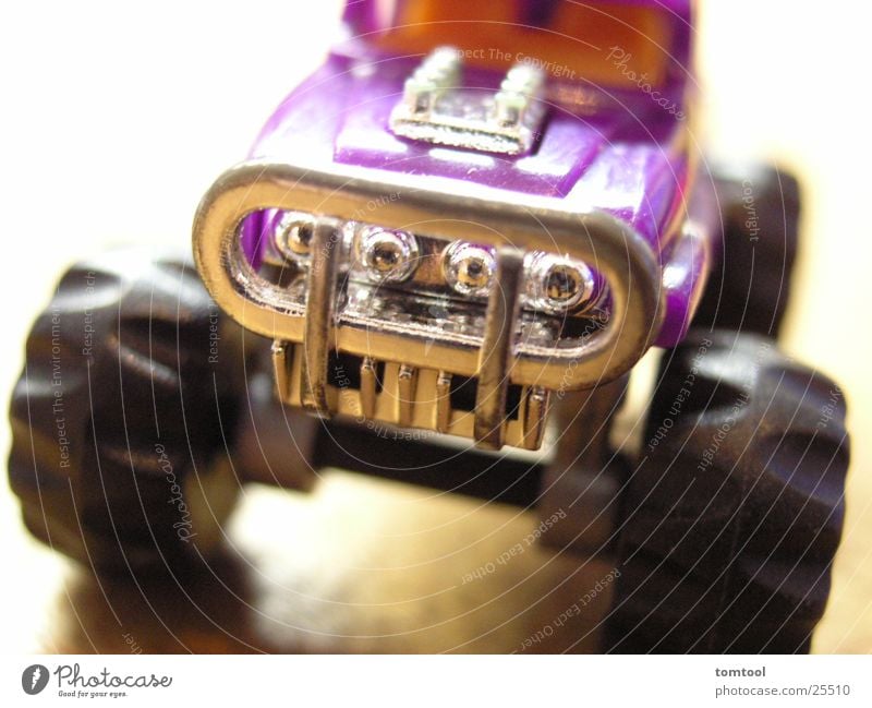 monster truck Toys Violet Model car Monster Truck Pick-up truck Macro (Extreme close-up) Close-up Statue Kitsch Cool (slang) hot wheels