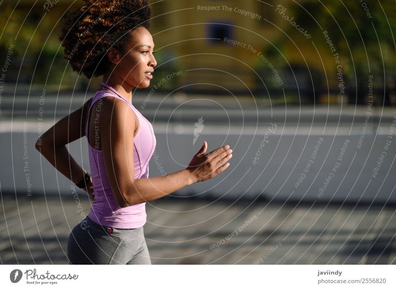 Black Woman, Stretching And Exercise For Run, Workout And Fitness Outdoor  In Street In Sunshine. Girl, Happy And Runner Warmup To Start Training For  Race, Marathon Or Competition In Cape Town Stock