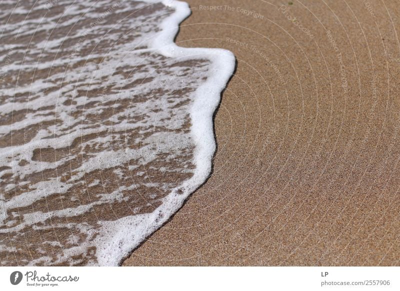 sea foam sand Lifestyle Wellness Harmonious Well-being Contentment Senses Relaxation Calm Meditation Vacation & Travel Summer Sunbathing Beach Ocean Island
