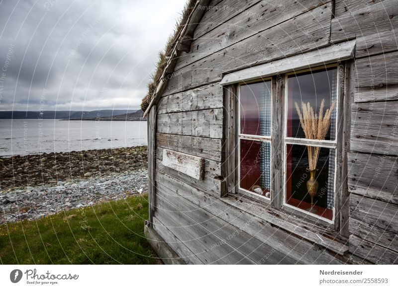 Nordic charm Harmonious Senses Vacation & Travel Far-off places Ocean Flat (apartment) House (Residential Structure) Landscape Elements Clouds Bad weather Rain