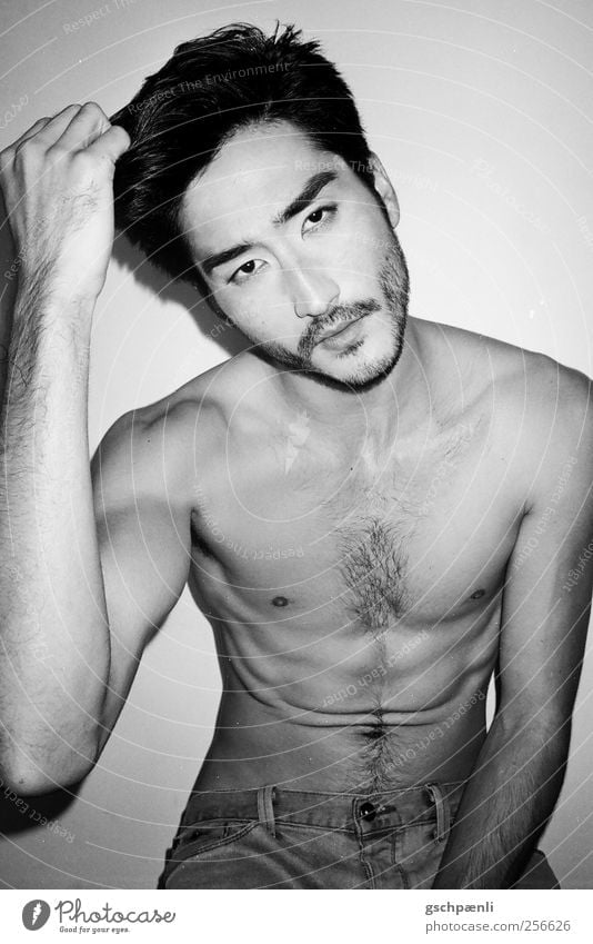 APT BW 2 Masculine Homosexual Young man Youth (Young adults) Man Adults Body Head Hair and hairstyles Face Facial hair Chest Arm Hand 1 Human being