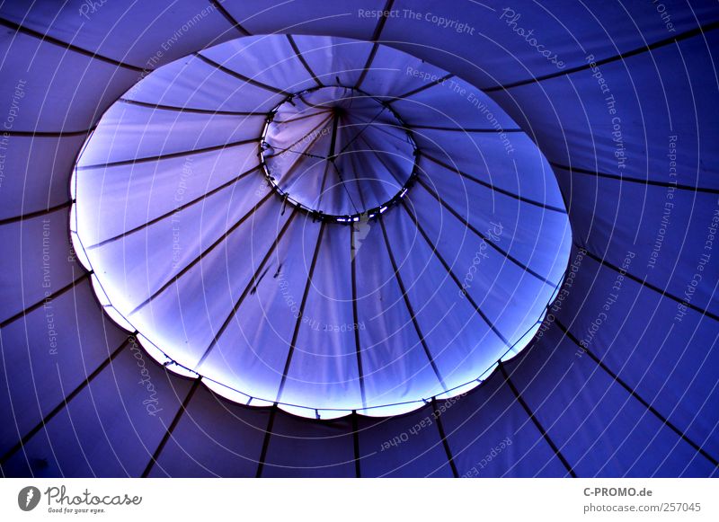 Blue Dark Culture Tent A Royalty Free Stock Photo From