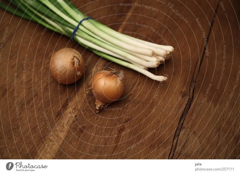 Cry! Food Vegetable Onion spring onion Organic produce Vegetarian diet Healthy Delicious Natural Wooden table Colour photo Interior shot Deserted