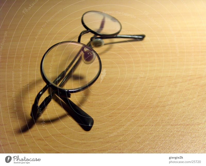 glasses Eyeglasses Table Desk Small aperture Black Blur Lighting Shadow Macro (Extreme close-up)