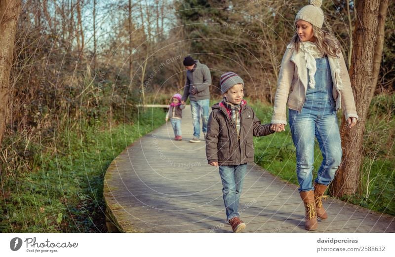 kids walking together