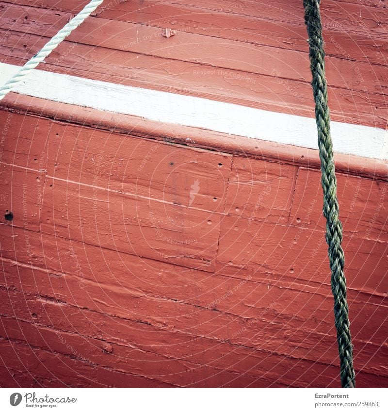 the white plank Baltic Sea Navigation Fishing boat Watercraft Rope Wood Red White Plank Hull Square Line North Ocean Paintwork Dye Abstract Colour photo