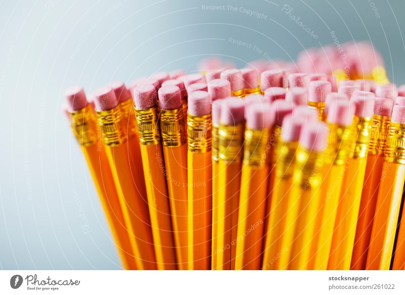 Pencils Eraser Yellow Object photography Deserted rubber Pink Stationery
