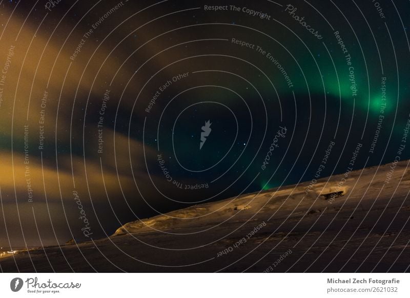 Incredible aurora borealis activity above ekkeroy island Winter Nature Aurora Borealis Natural Green The Arctic auroral Beauty Photography cold Frozen Galaxy