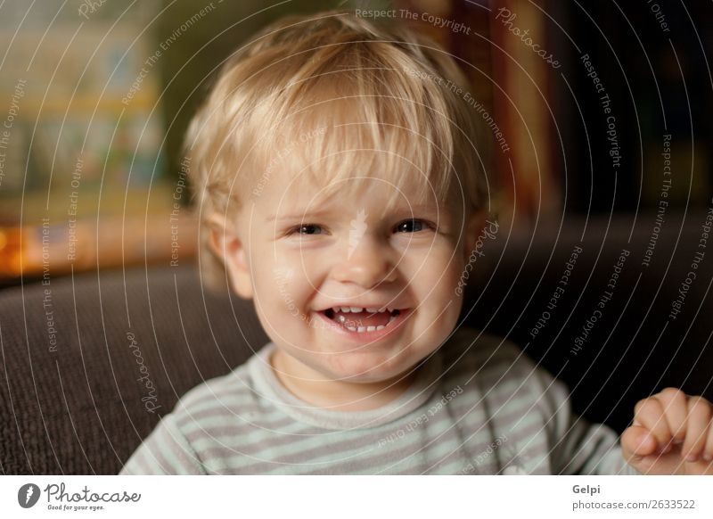 Adorabla baby with one year old wearing pijama at home Joy Happy Beautiful Life Playing Living room Child Baby Toddler Boy (child) Family & Relations Infancy