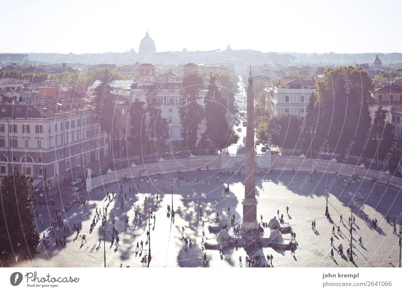 Rome II - Piazza del Popolo Italy Capital city Downtown Old town House (Residential Structure) Places Landmark Friendliness Together Happy Historic