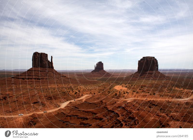 Monument Valley Vacation & Travel Tourism Adventure Far-off places Sightseeing Sand Desert USA Deserted Tourist Attraction Infinity Historic Dry Brown Beautiful