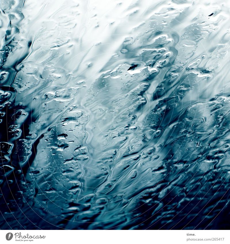 A story about the rain, lifelines #42. Water Drops of water Bad weather Rain Glass Esthetic Dark Exotic Fluid Fresh Wet Wild Blue White Passion Romance Life