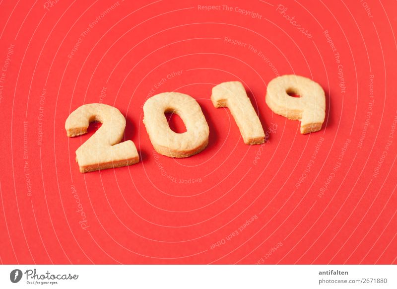 Advent season 2019 Dough Baked goods Cookie cut out cookies Nutrition Eating To have a coffee Leisure and hobbies Baking Digits and numbers Year date To enjoy