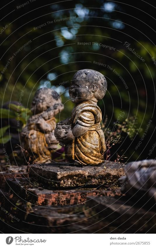 Wat Pha Lat Monastery Art Sculpture Garden Tourist Attraction Old Esthetic Friendliness Happiness Happy Gold Contentment Sympathy Attentive Joy Buddhism