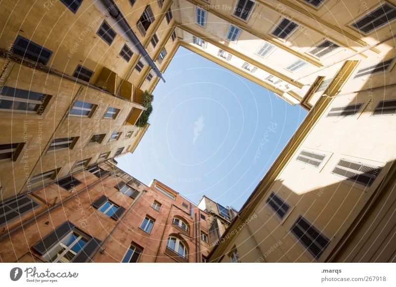 Top Lifestyle Living or residing Cloudless sky Summer Rome Italy Old town House (Residential Structure) Manmade structures Building Architecture Facade Window