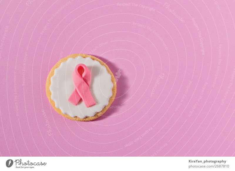 Pink ribbon as sign of the fight against breast cancer - a Royalty Free  Stock Photo from Photocase