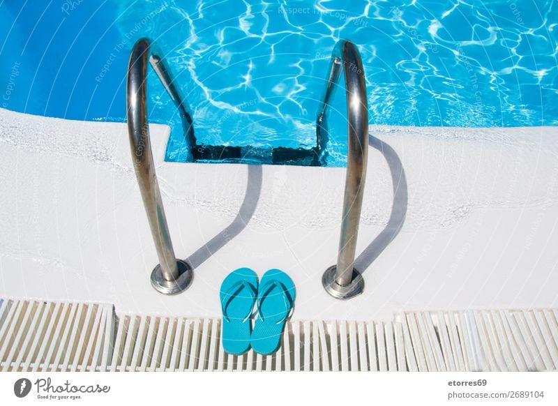 access to the entrance of a pool Swimming pool Summer Water Refreshment Blue Clean Vacation & Travel Vacation destination Beach vacation Relaxation Luxury