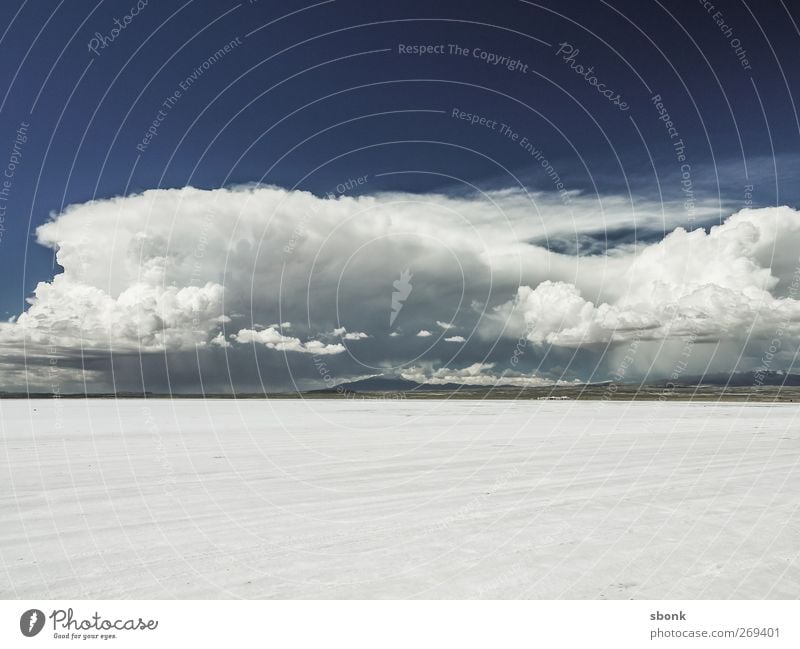 Uyuni Cloud Sphere Environment Nature Landscape Elements Sky Clouds Storm clouds Climate Climate change Bad weather Hill Rock Lake Hiking Salt  lake Bolivia