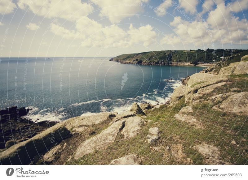 my own private swimming pool Environment Nature Landscape Elements Earth Water Sky Clouds Summer Weather Beautiful weather Meadow Hill Rock Waves Coast Bay