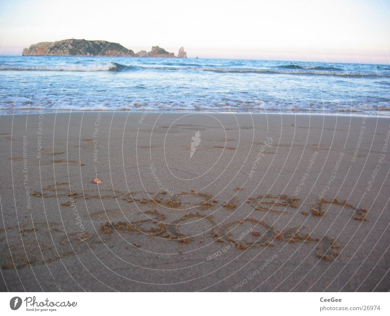 Spain 2004 Beach Ocean Characters Waves Europe Sand Isles Medes Island Water Mediterranean sea