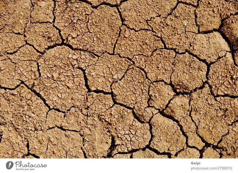 Texture cracked, dry the surface of the earth. Summer Sun Environment Nature Earth Sand Climate Climate change Weather Drought Dirty Hot Natural Brown Death