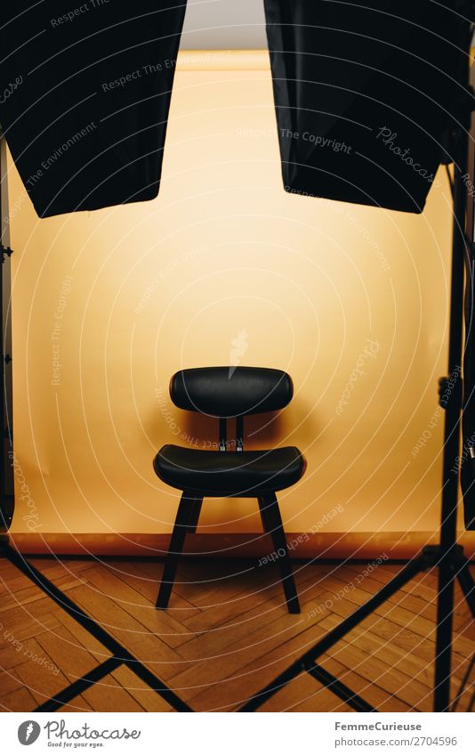 Home studio with photography background system and lights Workplace Creativity Photographic studio Studio shot Office Background lighting Lighting Photography