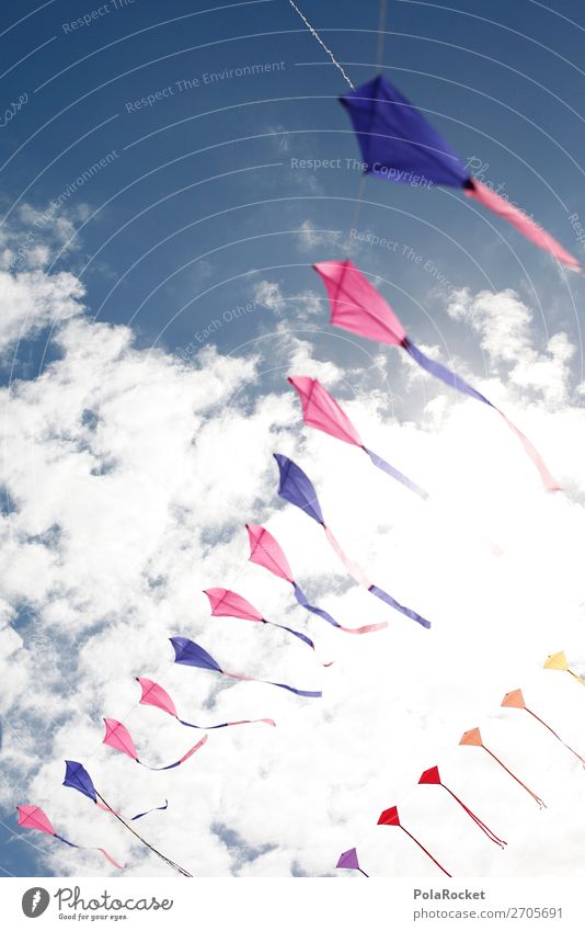 #AS# Air Games Art Esthetic Sky Dragon Playing Infancy Childhood memory Flying Multicoloured Wind chime Kite Feasts & Celebrations Music festival Colour photo