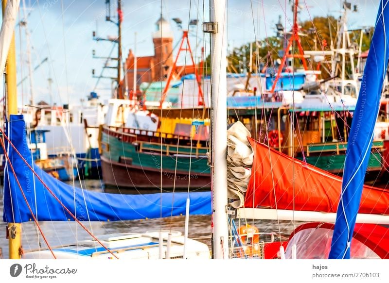 Port of Stolpmünde, Poland Vacation & Travel Fishing village Yacht harbour Happiness Fresh Harbour Fishing port Ustka Lighthouse Old romantic Picturesque