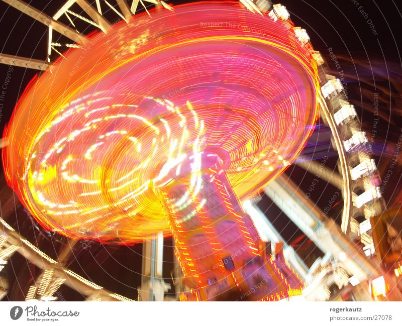 washen Cannstatter Wasen Ferris wheel Fairs & Carnivals Long exposure