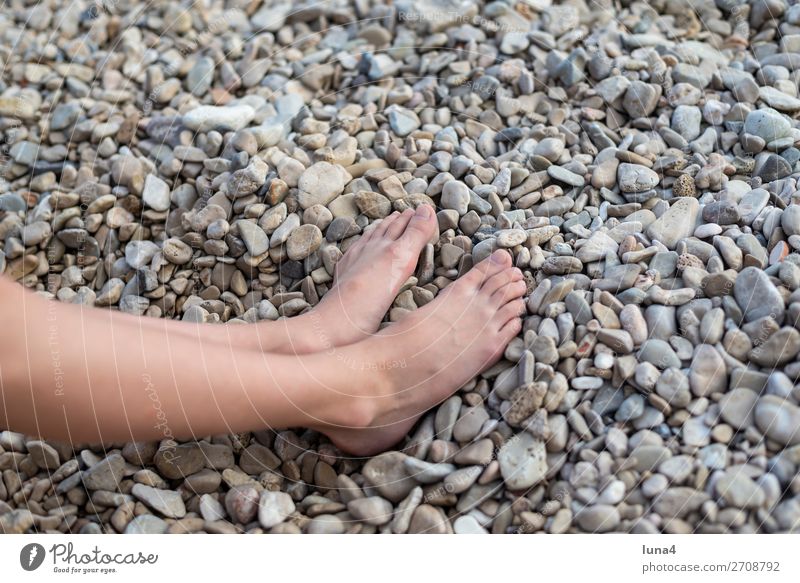 Stones on Woman's Feet · Free Stock Photo