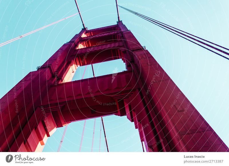 Golden Gate Bridge in San Francisco, California Vacation & Travel Tourism Summer Beach Ocean Environment Nature Sand Coast Building Architecture Monument