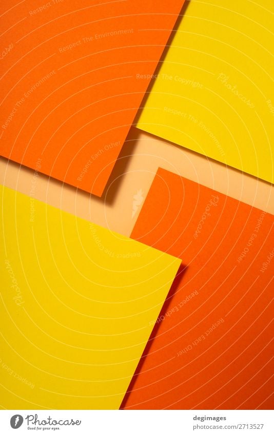 Download Yellow And Orange Color Paper Material Design Geometric A Royalty Free Stock Photo From Photocase PSD Mockup Templates