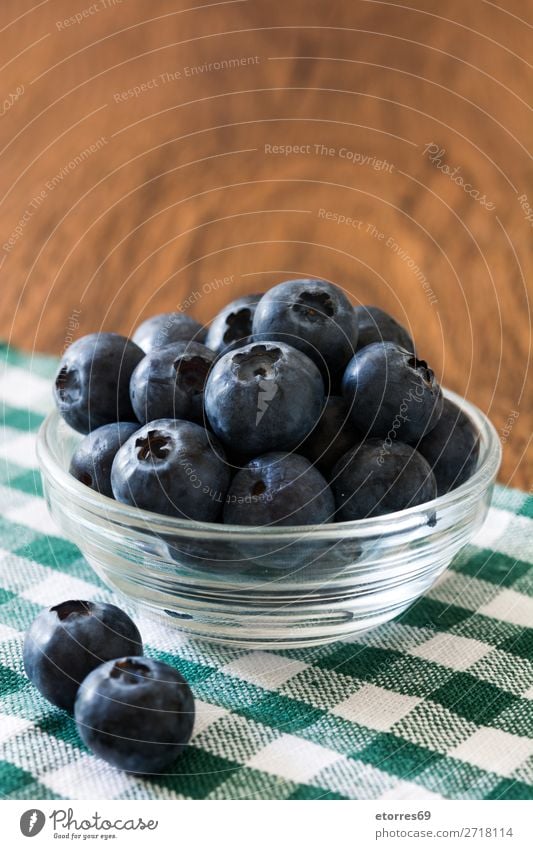 Blueberries in bowl on a rustic wooden table Blueberry Fruit Breakfast Dish Table Dessert Diet Snack Gourmet Tasty Cooking Refreshment Nutrition Food