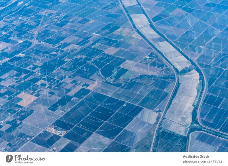 Plantations from air Pattern Aircraft agricultural Rural Background picture quadrocopter Large-scale holdings Nature Agriculture Field quadcopter Landscape