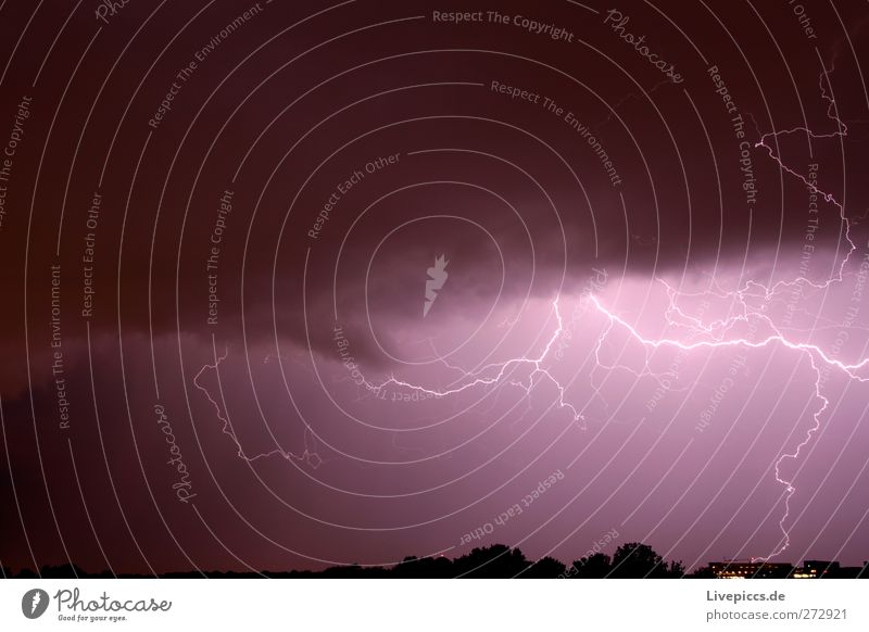 Flash,ahaaaaaaa..... Storm clouds Summer Lightning Aggression Exceptional Threat Dark Creepy Violet Black White Dangerous Thunder and lightning Lightning bolt