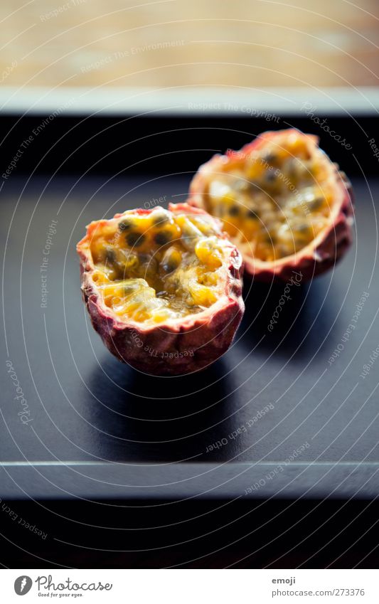 passion Fruit Candy Maracuja Nutrition Organic produce Vegetarian diet Exotic Delicious Sweet Fruity Colour photo Interior shot Close-up Deserted Copy Space top