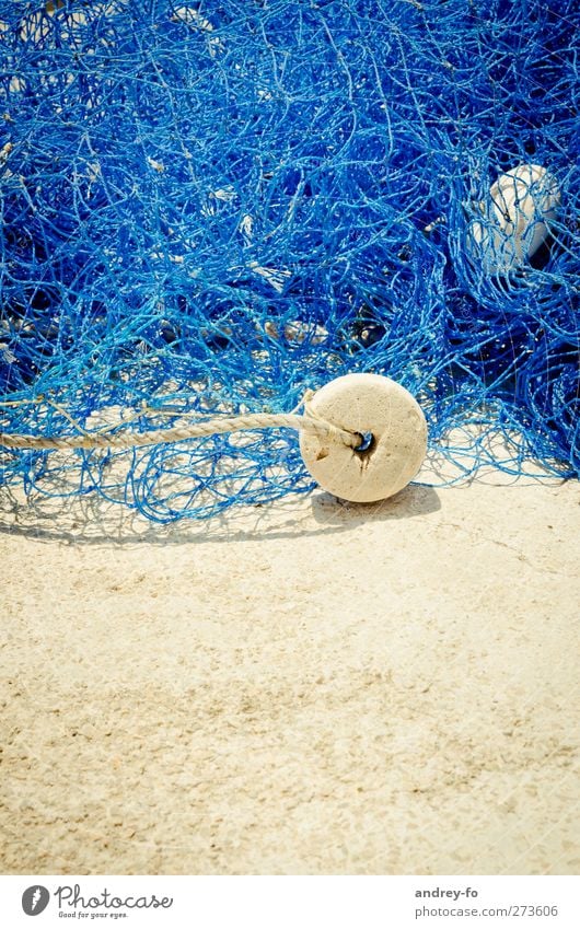 fishing net Sand Chaos - a Royalty Free Stock Photo from Photocase