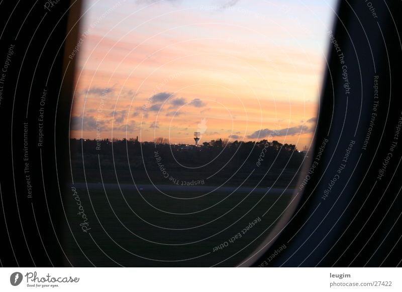 Landing into the new Airplane Window Morning Radar station Clouds Light Dark Buenos Aires Argentina Aviation Dawn Sky aeropuerto