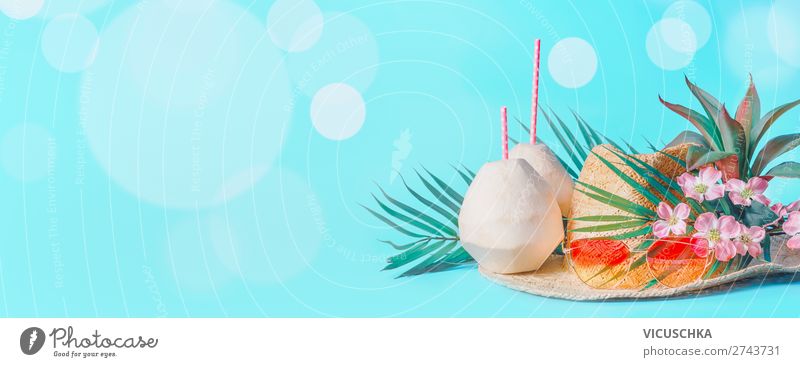 Tropical Summer Holiday Background - a Royalty Free Stock Photo from  Photocase