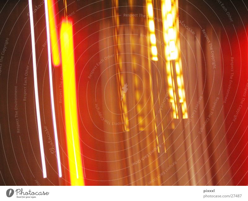 play of lights Abstract Long exposure Background picture Brown Physics Vertical Night Red Multicoloured White Technology Orange Warmth Light sign blur