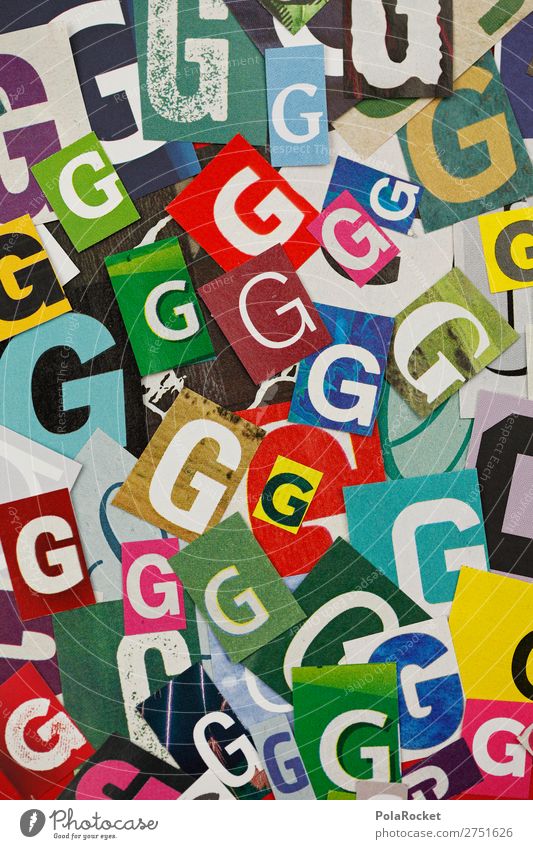 #A# GGGGG Art Work of art Esthetic g Many Letters (alphabet) Alphabet soup Typography Fashioned Characters Design Colour photo Multicoloured Interior shot